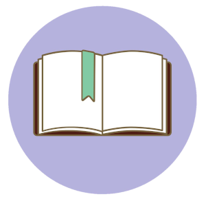 Imagem ilustrativa de um livro, indicando a primeira seção desse site.